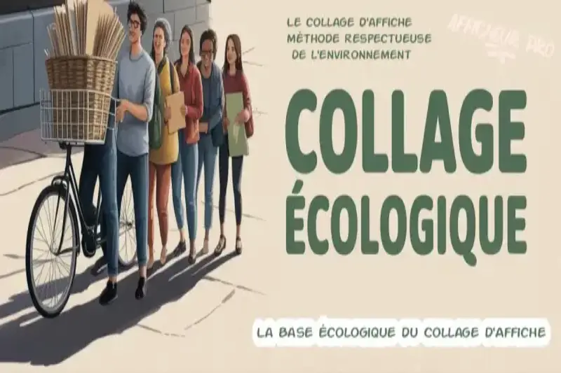 Collage d'affiches écologique en Charente - Afficheur-Pro communication responsable