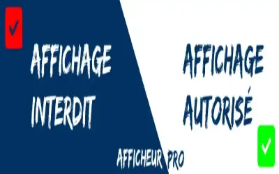La réglementation de l'affichage libre en Charente